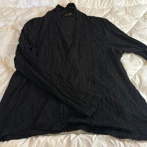 Cut loose floral cardigan